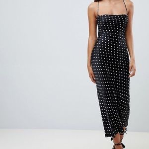 Bec & Bridge low back polka dot dress